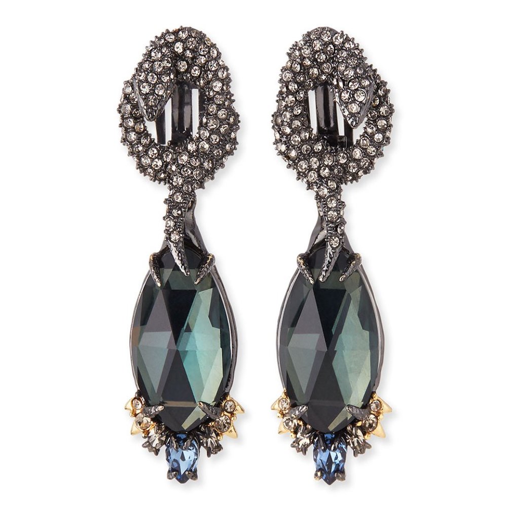 Alexis Bittar | Coiled Snake & Pyrite Clip-On